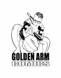 GOLDEN ARM COMICS logo