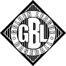 GOLDEN BASEBALL LEAGUE GBL logo