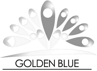 GOLDEN BLUE logo