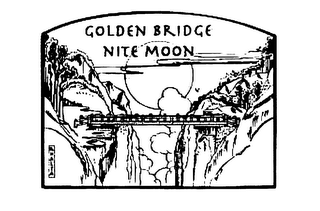 GOLDEN BRIDGE NITE MOON logo