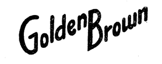 GOLDEN BROWN logo