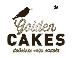 GOLDEN CAKES DELICIOUS CAKE SNACKS logo