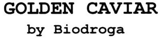 GOLDEN CAVIAR BY BIODROGA logo