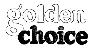 GOLDEN CHOICE logo