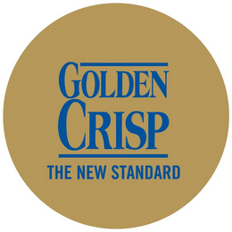 GOLDEN CRISP THE NEW STANDARD logo