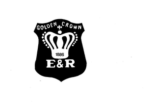 GOLDEN CROWN E + R 1886 logo