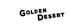 GOLDEN DESERT logo