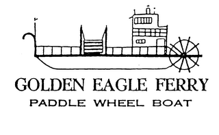GOLDEN EAGLE FERRY PADDLE WHEEL BOAT logo