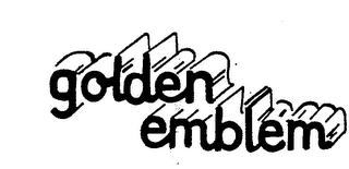 GOLDEN EMBLEM logo