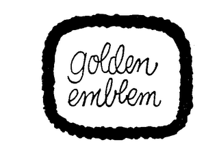 GOLDEN EMBLEM logo