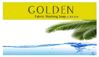GOLDEN FABRIC WASHING SOAP BY U.C.A.N logo