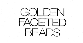 GOLDEN FACETED BEADS logo