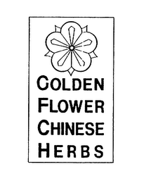 GOLDEN FLOWER CHINESE HERBS logo