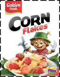GOLDEN FOODS CORN FLAKES logo