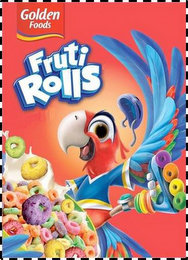 GOLDEN FOODS FRUTI ROLLS logo