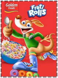 GOLDEN FOODS FRUTI ROLLS logo