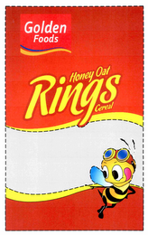 GOLDEN FOODS HONEY OAT RINGS CEREAL logo