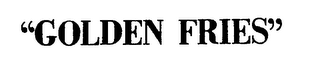 "GOLDEN FRIES" logo