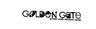 GOLDEN GATE SPORT AND SOCIAL CLUB logo