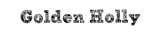 GOLDEN HOLLY logo