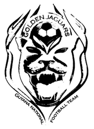 GOLDEN JAGUAR GOLDEN JAGUAR GUYANA NATIONAL FOOTBALL TEAM logo