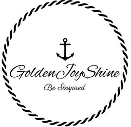 GOLDEN JOY SHINE BE INSPIRED logo
