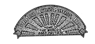 GOLDEN KRUST PATTIES, INC. "HOME OF THE WORLD'S BEST PATTIES!" logo