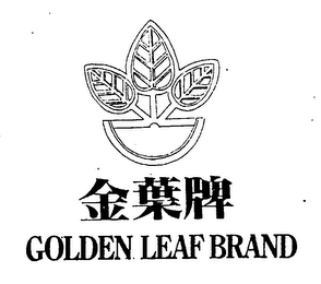 GOLDEN LEAF BRAND logo