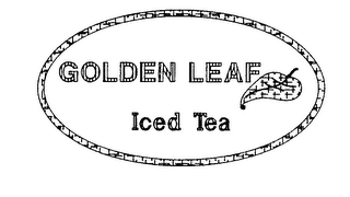 GOLDEN LEAF ICED TEA logo