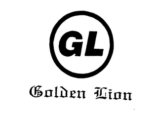 GOLDEN LION GL logo