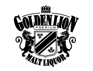 GOLDEN LION PREMIUM MALT LIQUOR logo