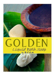 GOLDEN LIQUID BATH SOAP BY U.C.A.N logo