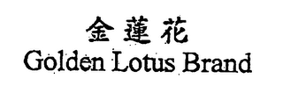 GOLDEN LOTUS BRAND logo