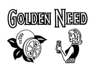 GOLDEN NEED logo