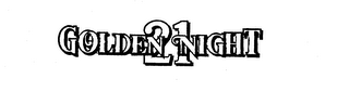 GOLDEN NIGHT 21 logo