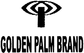GOLDEN PALM BRAND logo