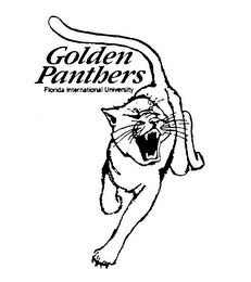 GOLDEN PANTHERS FLORIDA INTERNATIONAL UNIVERSITY logo