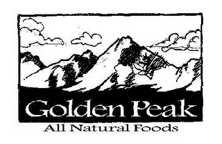 GOLDEN PEAK ALL NATURAL FOODS logo