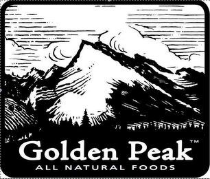 GOLDEN PEAK ALL NATURAL FOODS logo