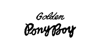 GOLDEN PONY BOY logo