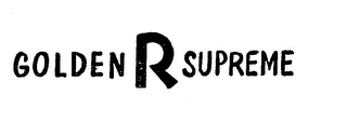 GOLDEN R SUPREME logo