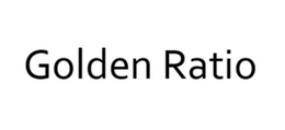 GOLDEN RATIO logo