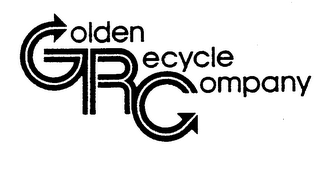 GOLDEN RECYCLE COMPANY logo