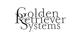 GOLDEN RETRIEVER SYSTEMS logo