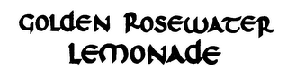 GOLDEN ROSEWATER LEMONADE logo