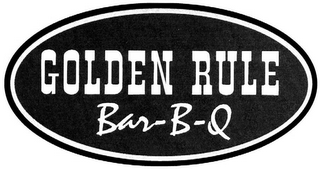 GOLDEN RULE BAR-B-Q logo