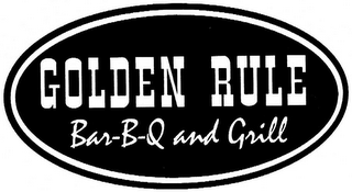 GOLDEN RULE BAR-B-Q AND GRILL logo