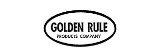 GOLDEN RULE PRODUCTS COMPANY logo
