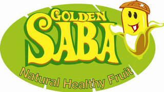 GOLDEN SABA NATURAL HEALTHY FRUIT logo