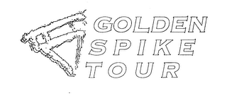 GOLDEN SPIKE TOUR logo
